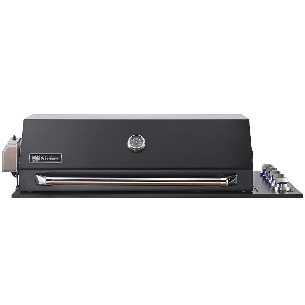 Sirius Drop-in 5 Burner Gas BBQ in Black