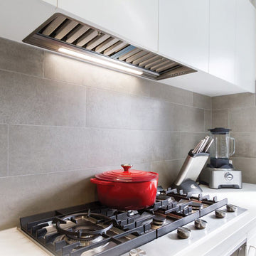 1200mm 'Smart-Switch' Undermount Rangehood with Twin Onboard Motor