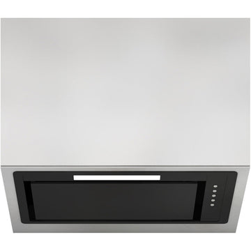 520mm onboard undermount rangehood – black glass finish
