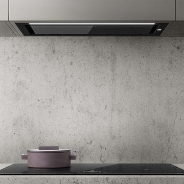 520mm 'Nera+' Extra Deep Heated Glass-Finish Undermount Rangehood with Onboard Motor