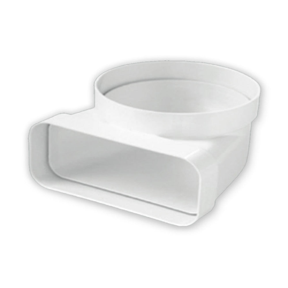 Sirius Vertical 150mm Round to 220x90mm Rectangular Duct Adapter (SPS-